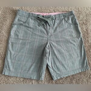 Faded Glory Plaid Shorts - Size 14